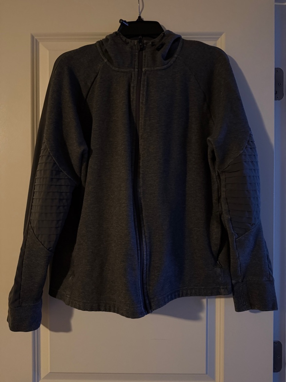 Avia Black Pullover with White Logo and Care Print